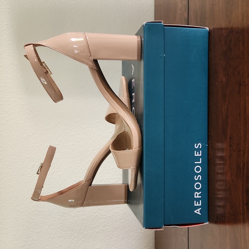 Aerosoles Ankle Strap Block Heel Sandal